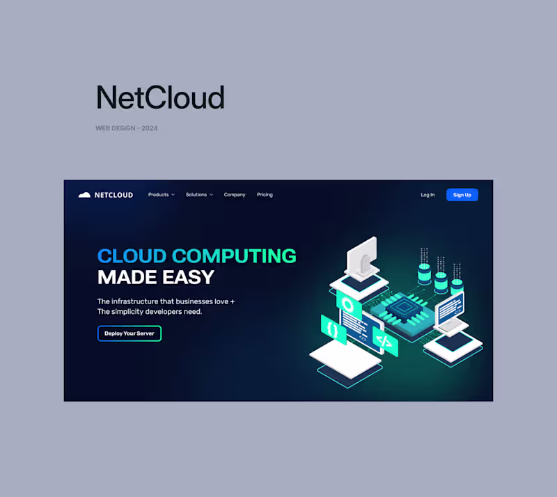 Cover image for NetCloud - Web Design