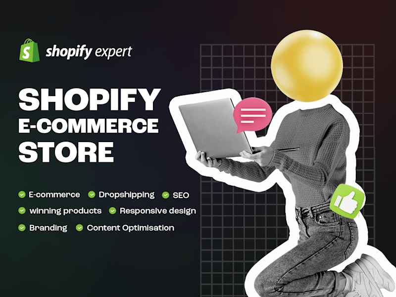 Cover image for Design and develop Shopify e-commerce store