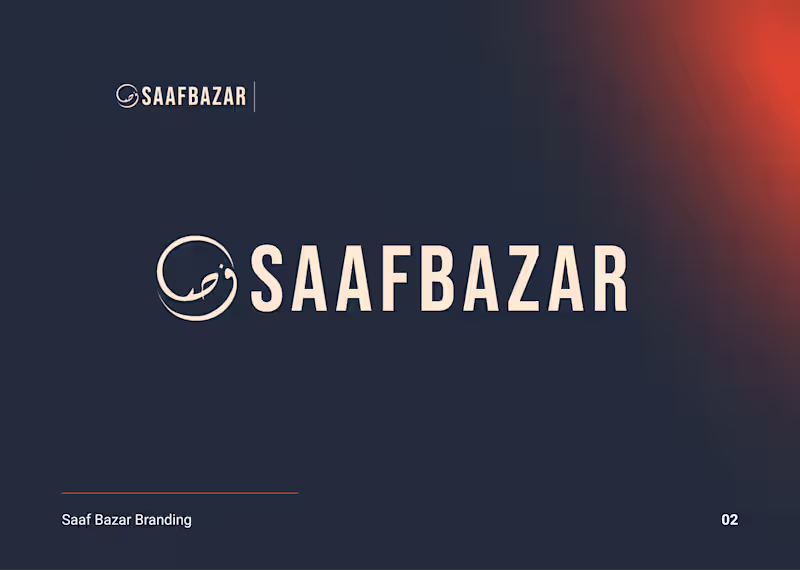Cover image for Brand and Logo Design | Saaf Bazar