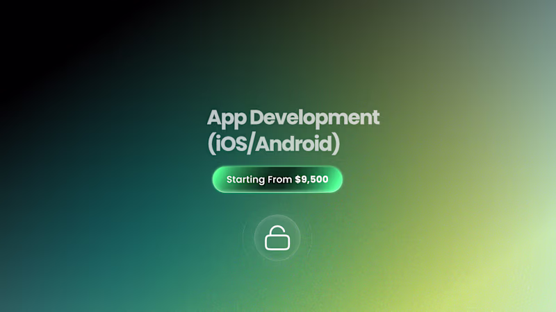 Cover image for App Development (iOS/Android + Backend)