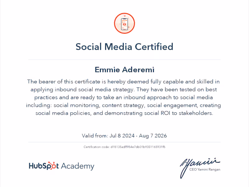 Cover image for Social Media Management