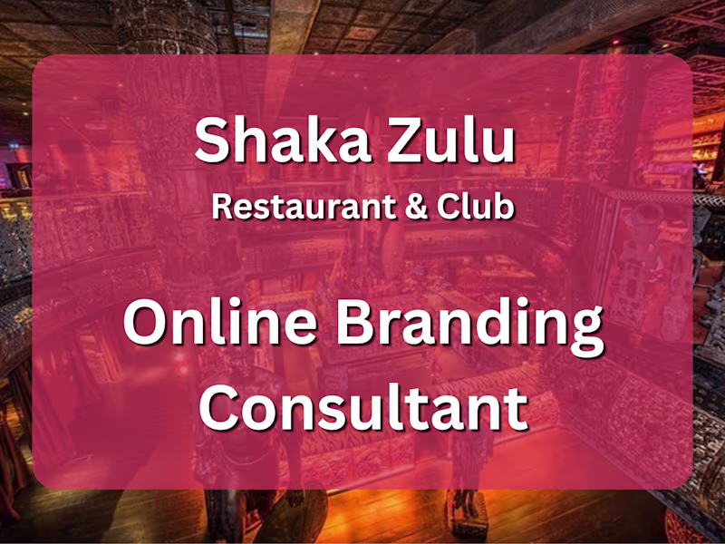 Cover image for Shaka Zulu Restaurant | Online Branding