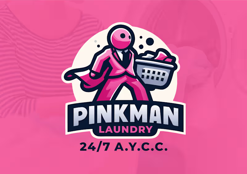 Cover image for Pinkman Laundry Branding