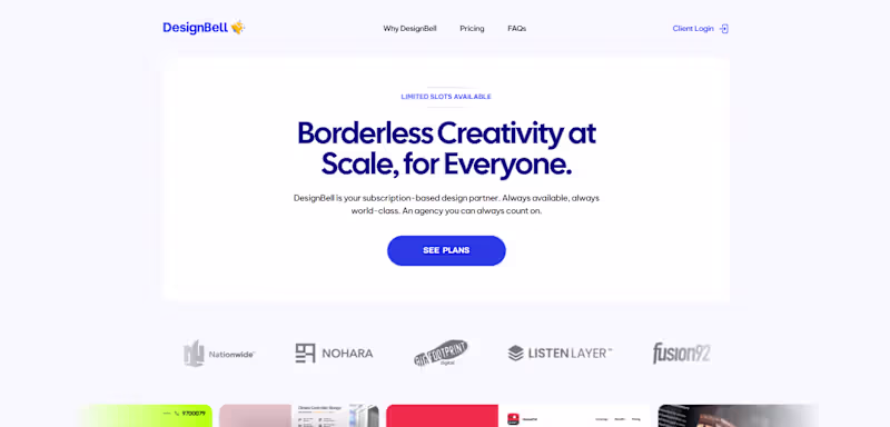 Cover image for Framer-Built Site for Subscription Design Studio