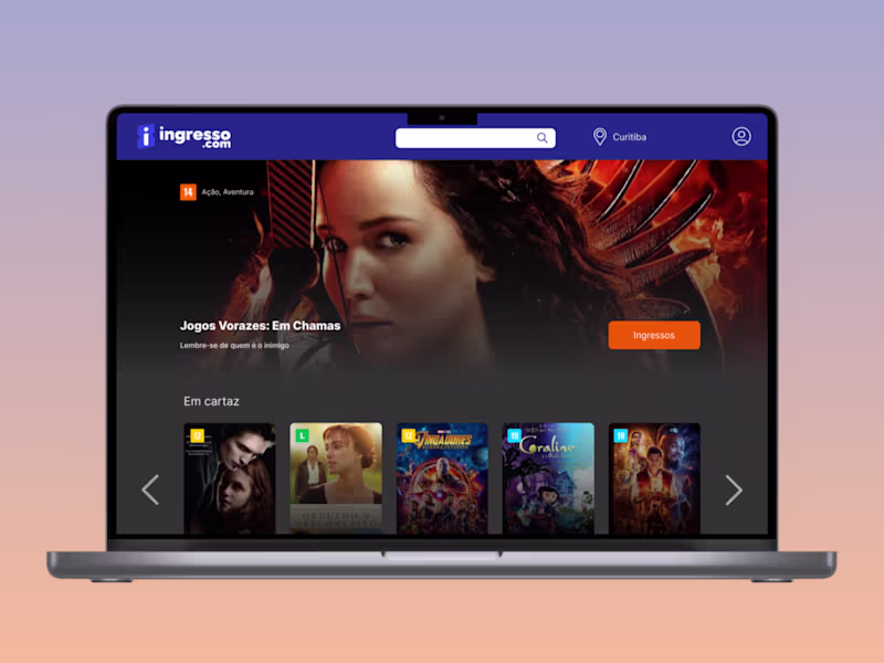 Cover image for Ingresso.com Redesign 