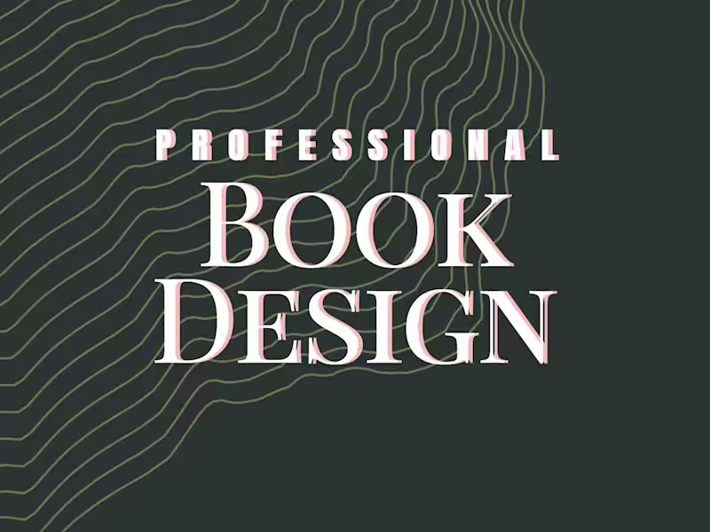 Cover image for Graphic designer with expertise in book designs