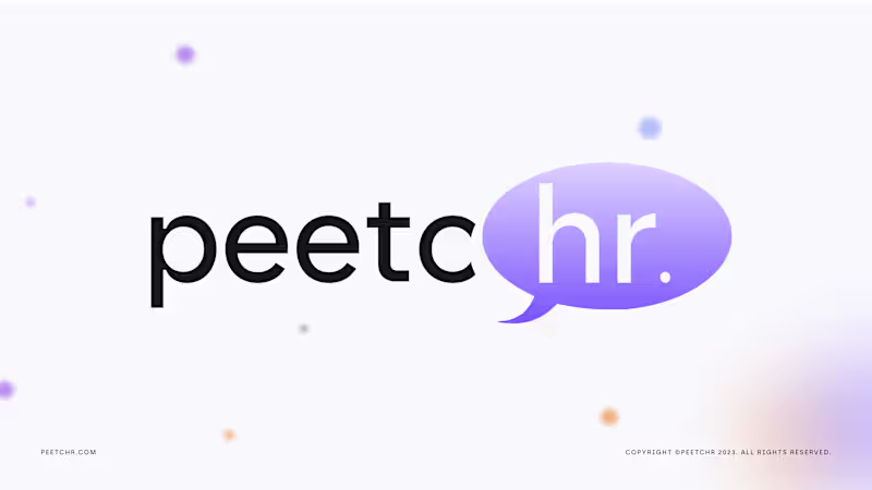 Cover image for Peetchr Branding, Product & Pitch Deck - Fundraising Success