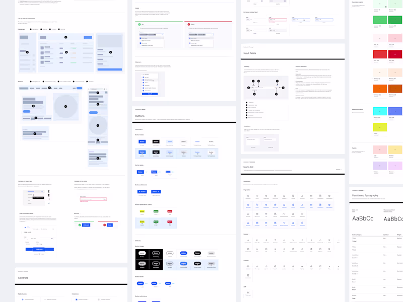 Cover image for Figma design system 