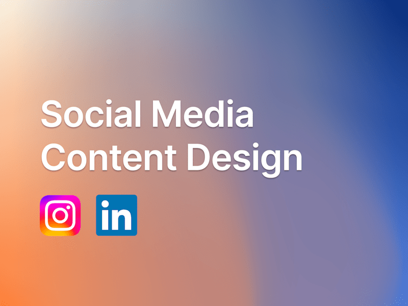 Cover image for Social Media Content Design