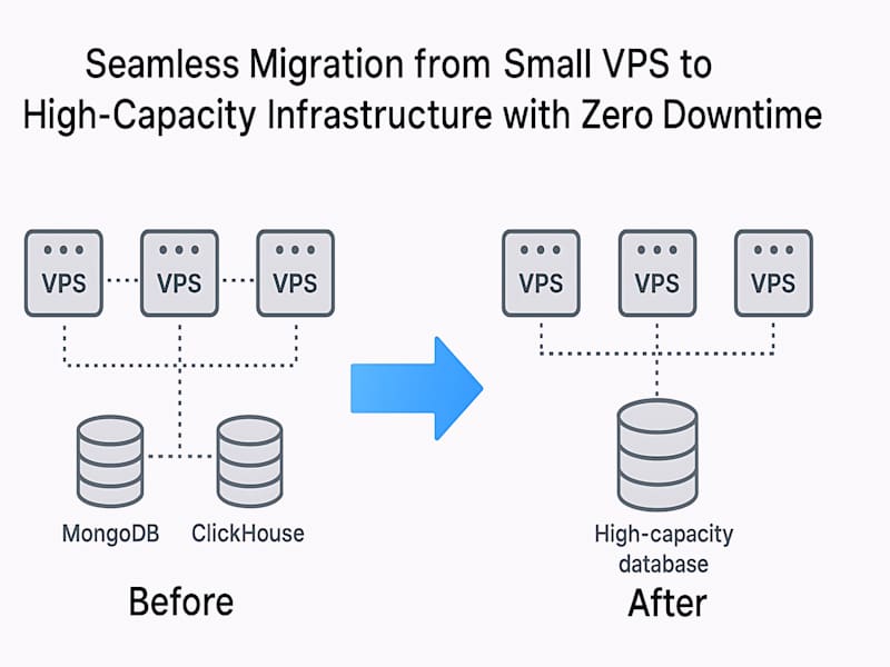 Cover image for Server Migration to High-Capacity Infrastructure