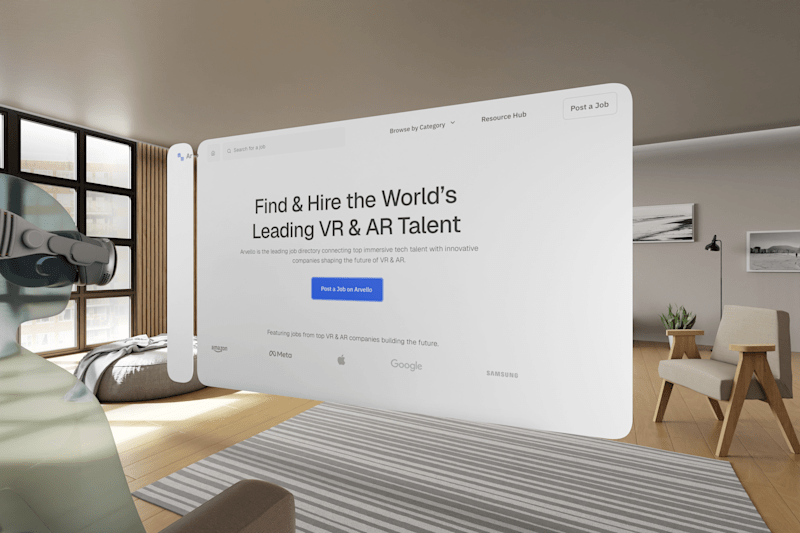 Cover image for Arvello | Job Board for Immersive Tech
