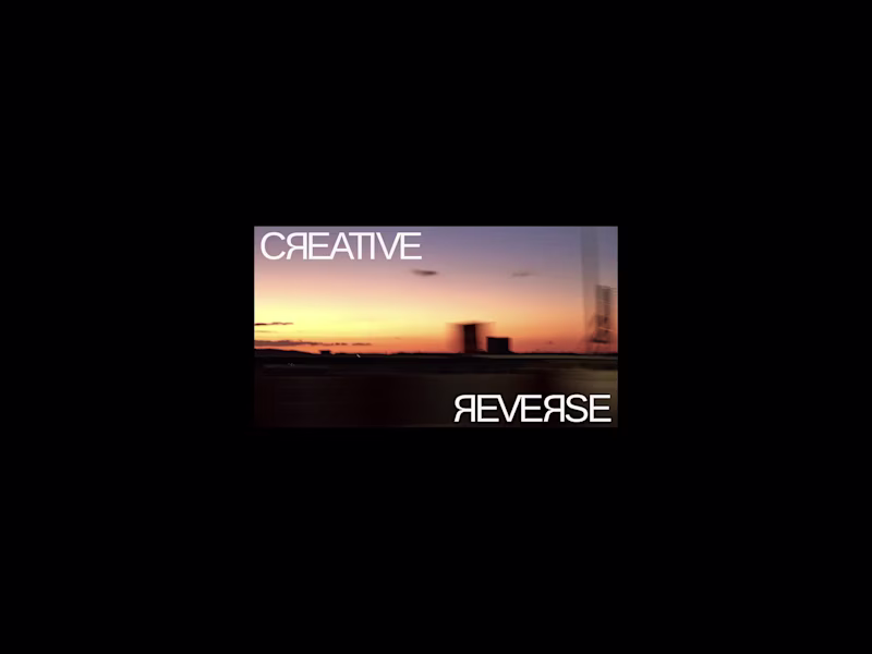Cover image for CREATIVE REVERSE | Web Design