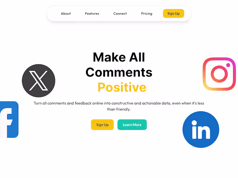 Cover image for Modern Concept for a SaaS Landing