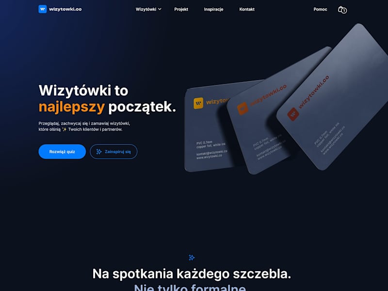 Cover image for wizytowki.co – Webflow Site & CMS