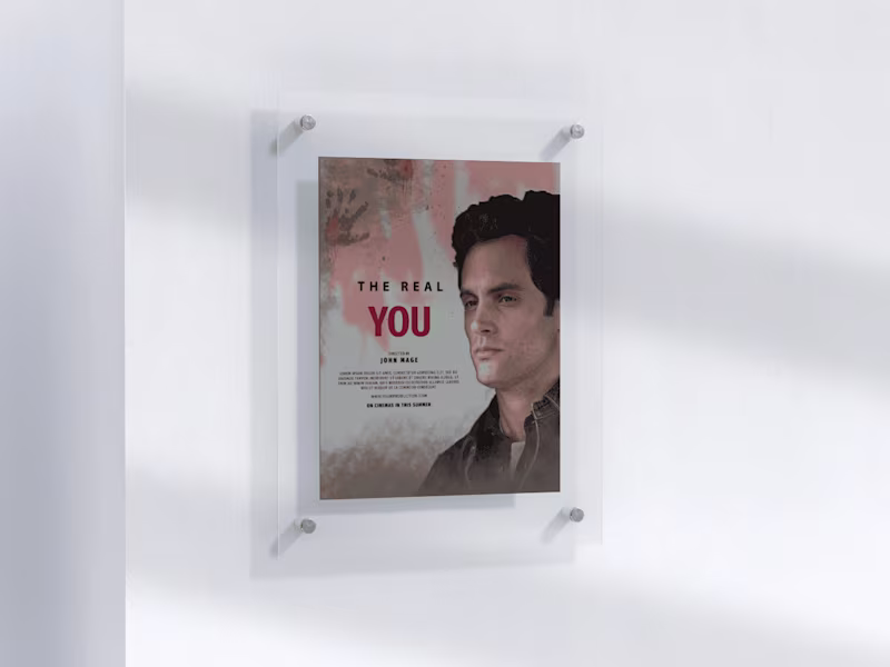 Cover image for 'YOU' movie poster redesign
