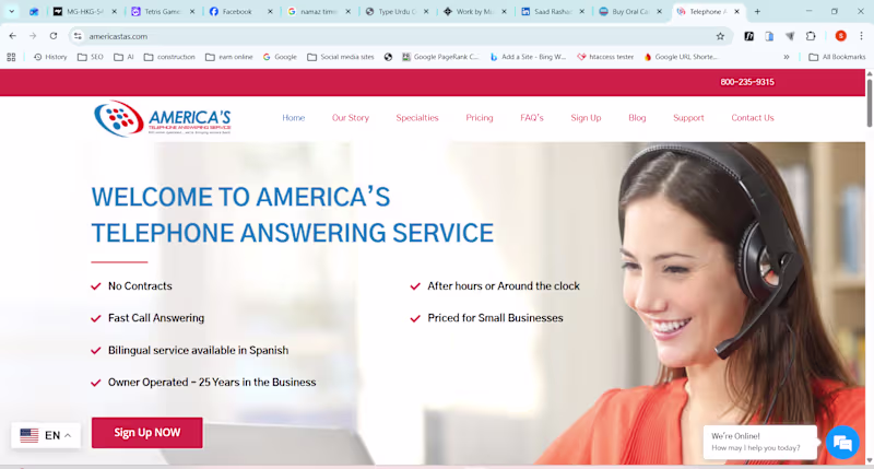 Cover image for https://americastas.com/ 
developed it for a