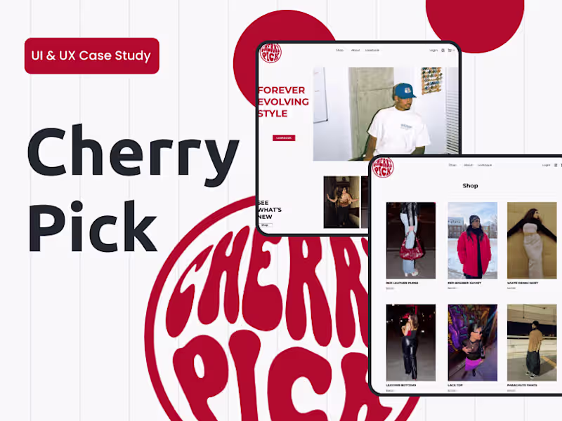 Cover image for CherryPick Clothing Online Store