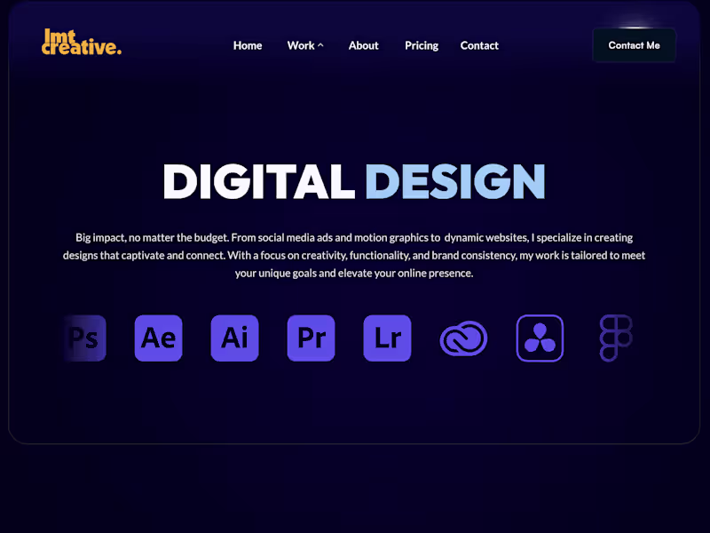 Cover image for Digital Design Portfolio