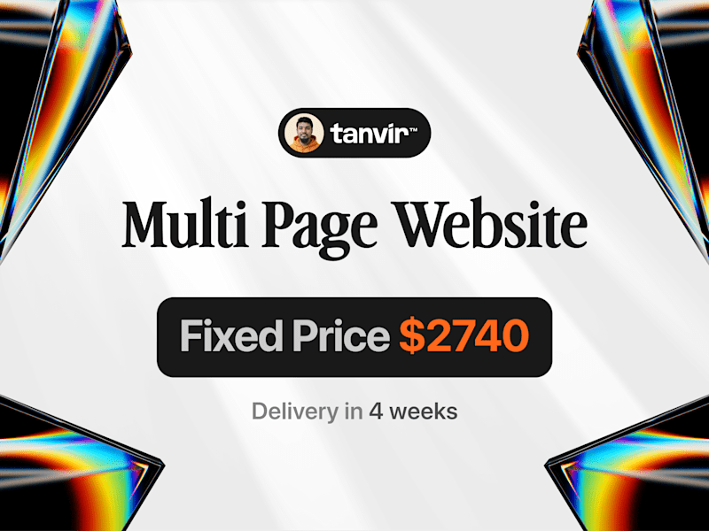 Cover image for Multi-Page Website with Framer
