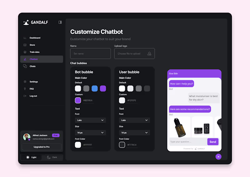 Cover image for Gandalf AI - Your 24hrs personal sales assistant
