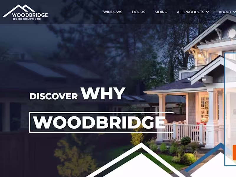 Cover image for Woodbridge Home Solutions: Replacement Windows, Doors, Siders, …