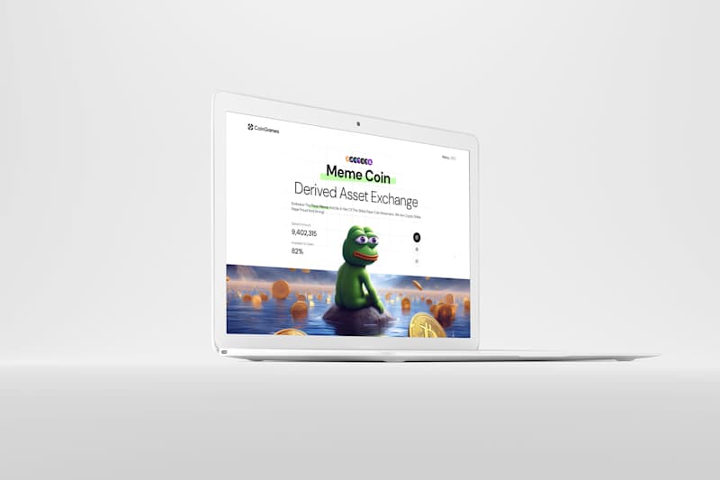 Cover image for UI Design for MEME Coin NFT Landing Page