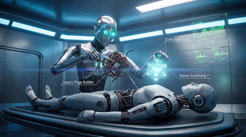 Cover image for Pixel-Perfect Elementor/WPBakery to Gutenberg Migration