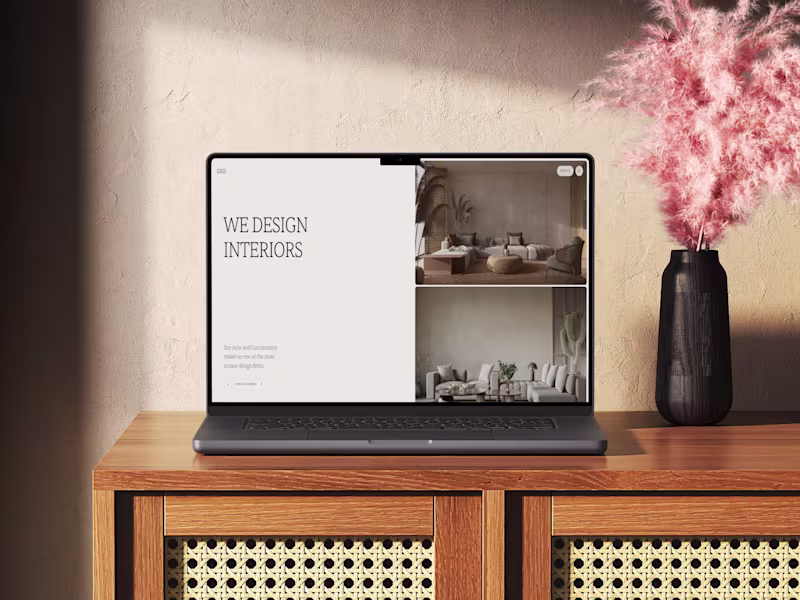 Cover image for Interiors – Functionality Website Development in Webflow