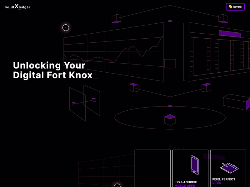 Cover image for Vault X Ledger Website