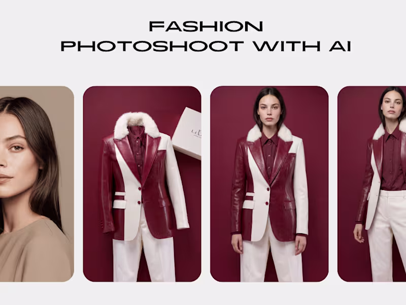 Cover image for Fashion photoshoot with AI