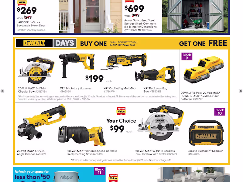 Cover image for Lowe's Circulars