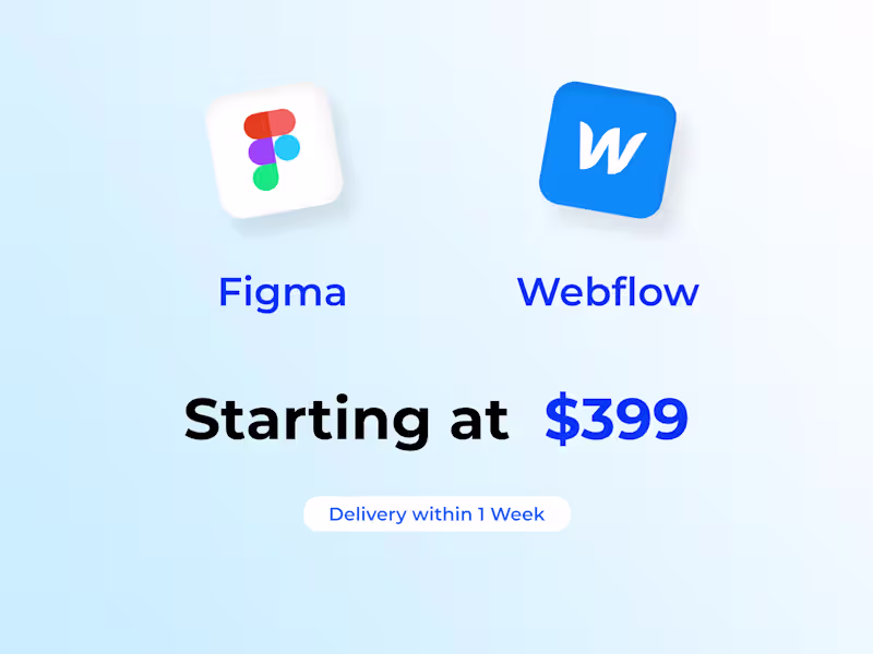 Cover image for Figma to Webflow