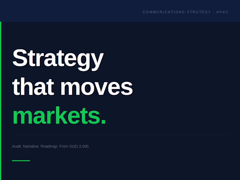 Cover image for Communications Strategy Sprint