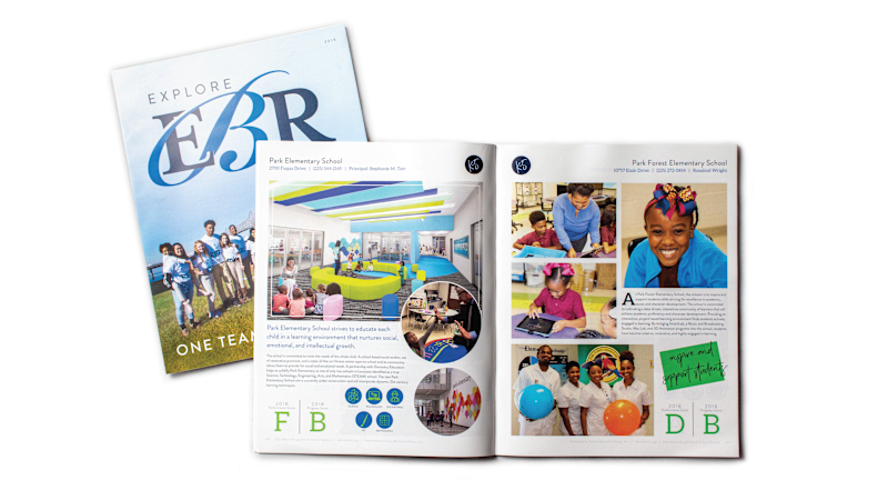 Cover image for EBR Schools Magazine Layouts