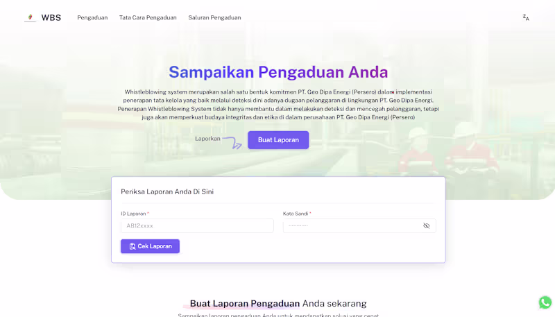 Cover image for Whistle Blowing System - Anonymous