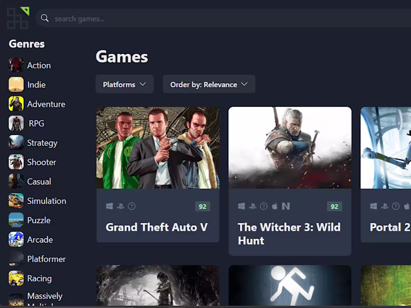Cover image for Game Listing