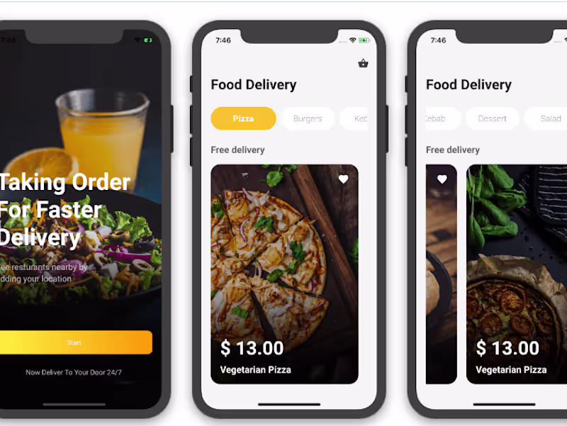Cover image for Food Delivery Application