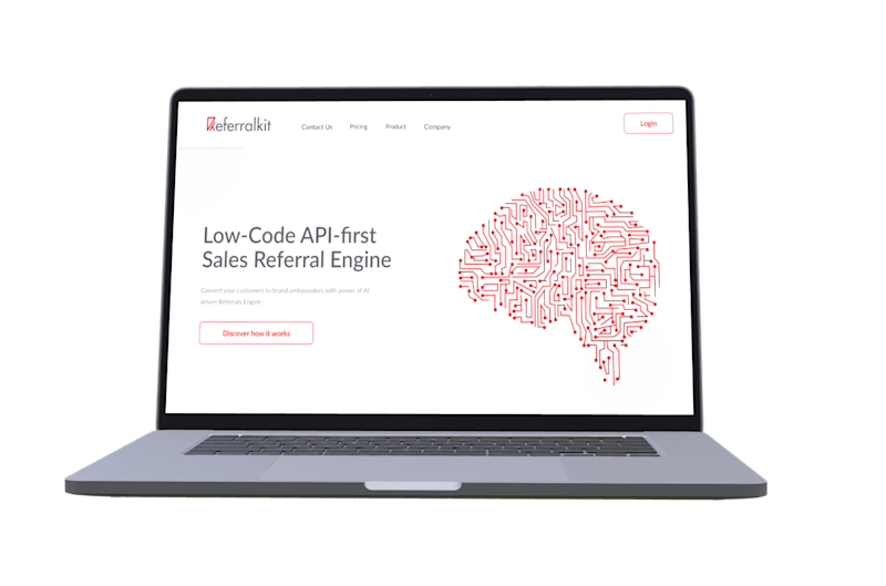 Cover image for Referralkit Homepage Design