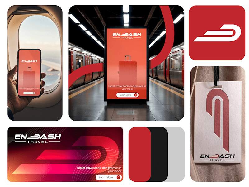 Cover image for Endash Travel Branding | Theepa Studio