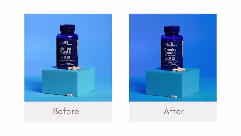 Cover image for Product Photo Retouching for Wellness Brand