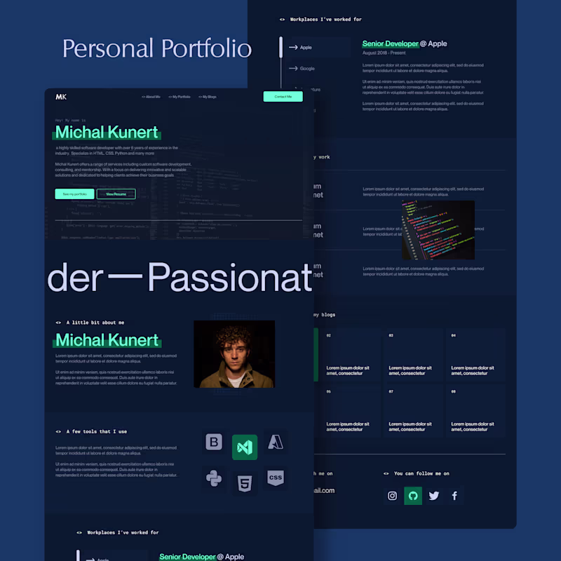 Cover image for Landing Page Designs