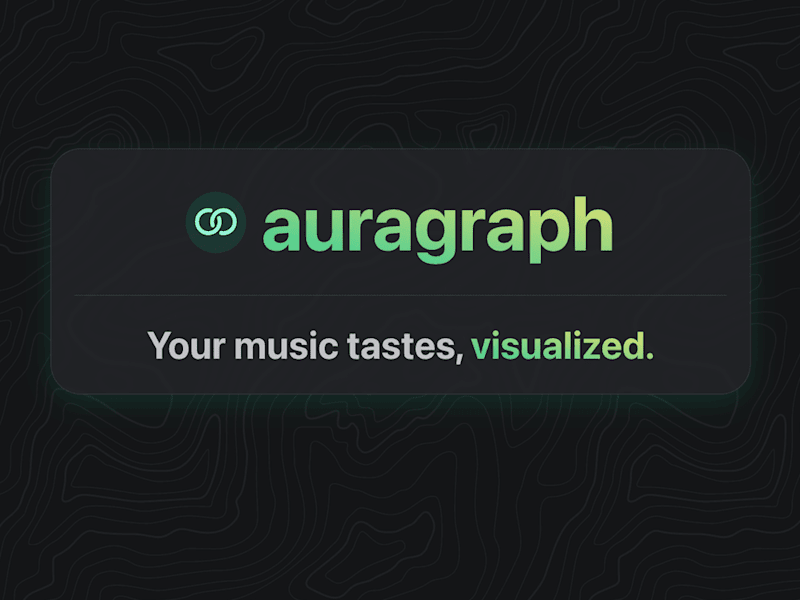 Cover image for Auragraph.io - Web Application