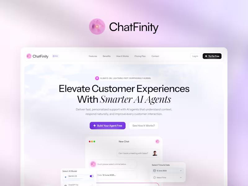 Cover image for Chatfinity Framer Development