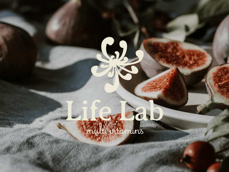Cover image for Life Lab| a multivitamin brand