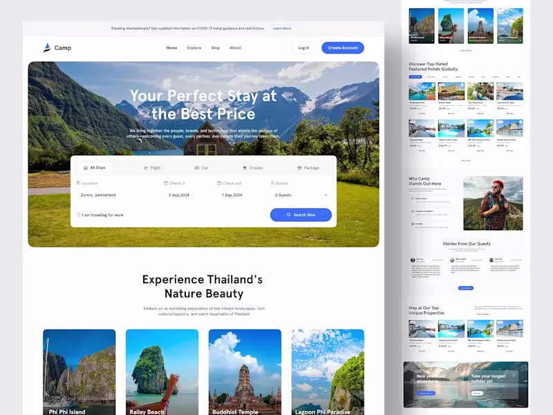 Cover image for My Booking Hotel Website — A Seamless Solution for Travelers...