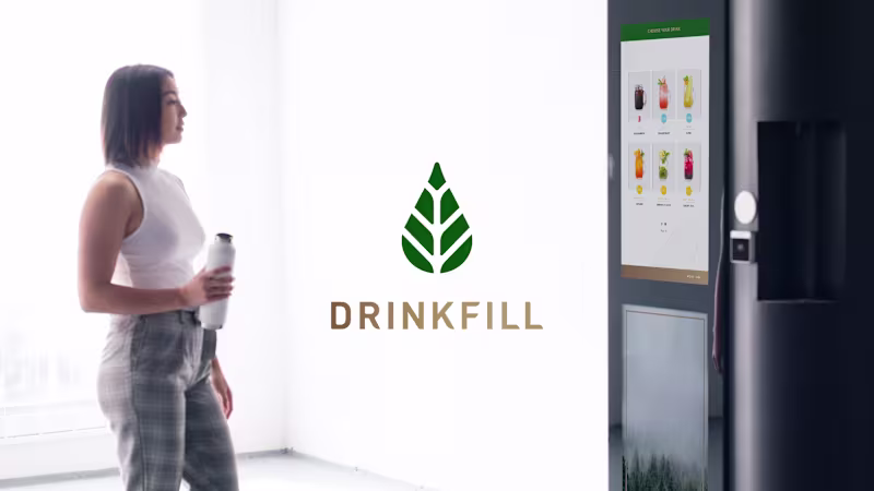 Cover image for Drinkfill · Brand, Product, Website, Webflow and Marketing