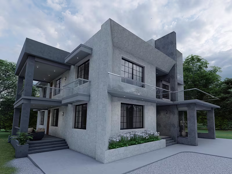 Cover image for Building Facade Design and 3D Visualization