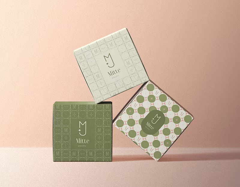 Cover image for Mitte Jewelry Brand Design :: Behance