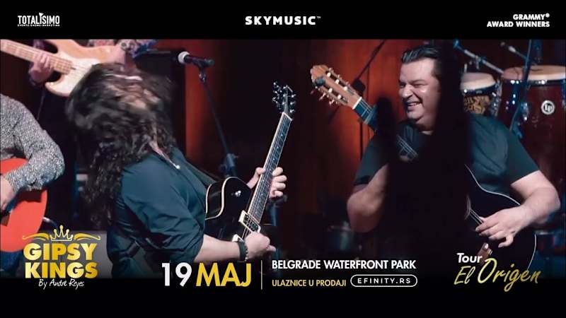 Cover image for GIPSY KINGS LIVE | TV Concert Ad