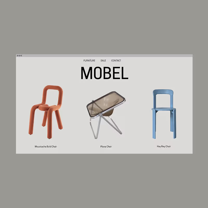 Cover image for Mobel